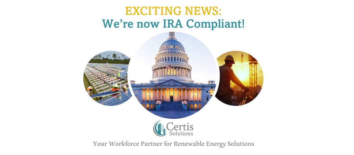 Certis Solutions is Now IRA Compliant